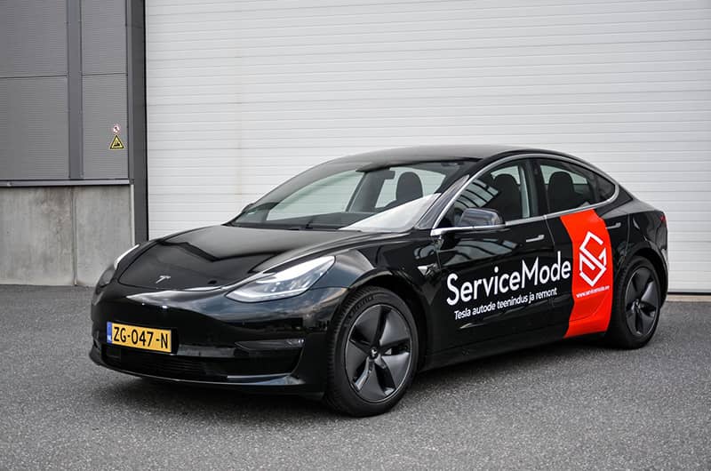 Tesla model X and Tesla model 3